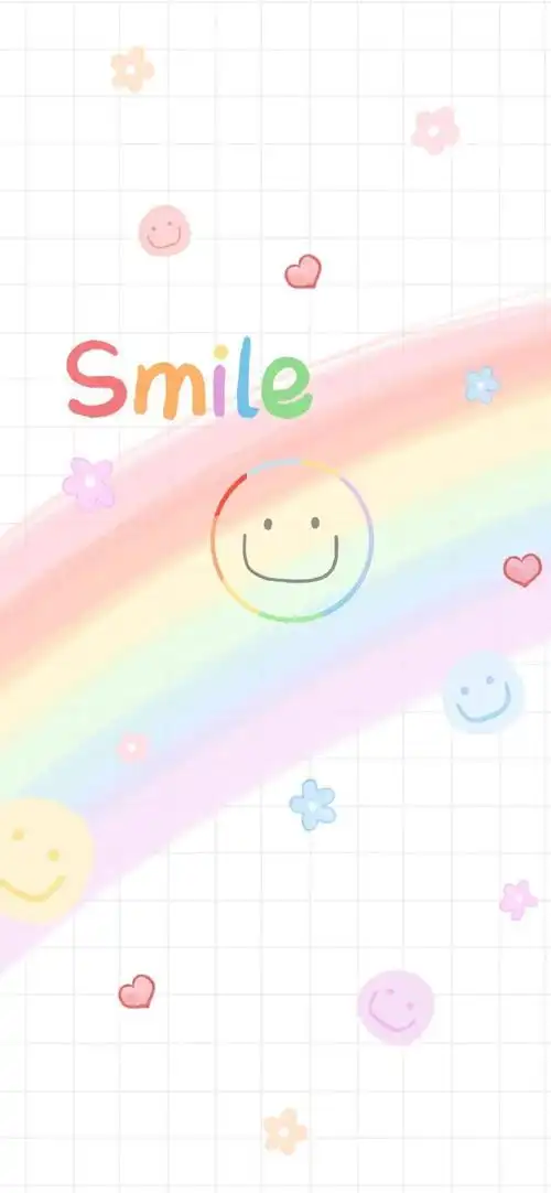 壁纸换一张保持微笑的手机壁纸