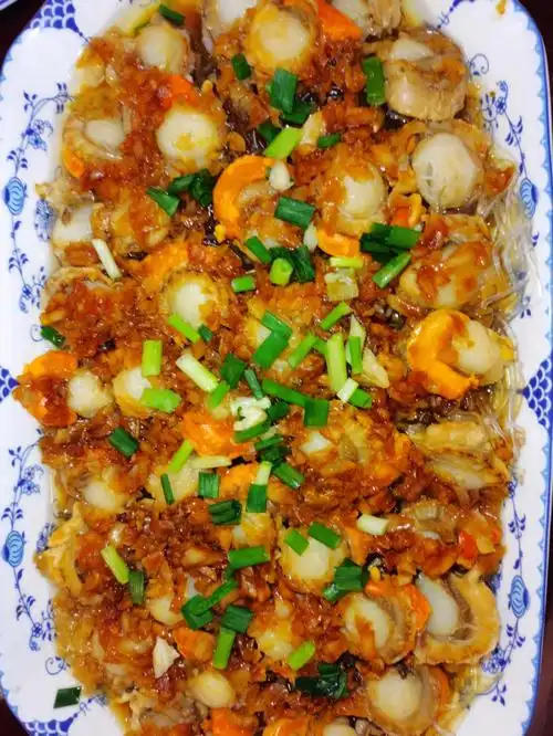 15蒜蓉粉丝蒸扇贝6015图上有详细做法,看了就会做04#家常菜