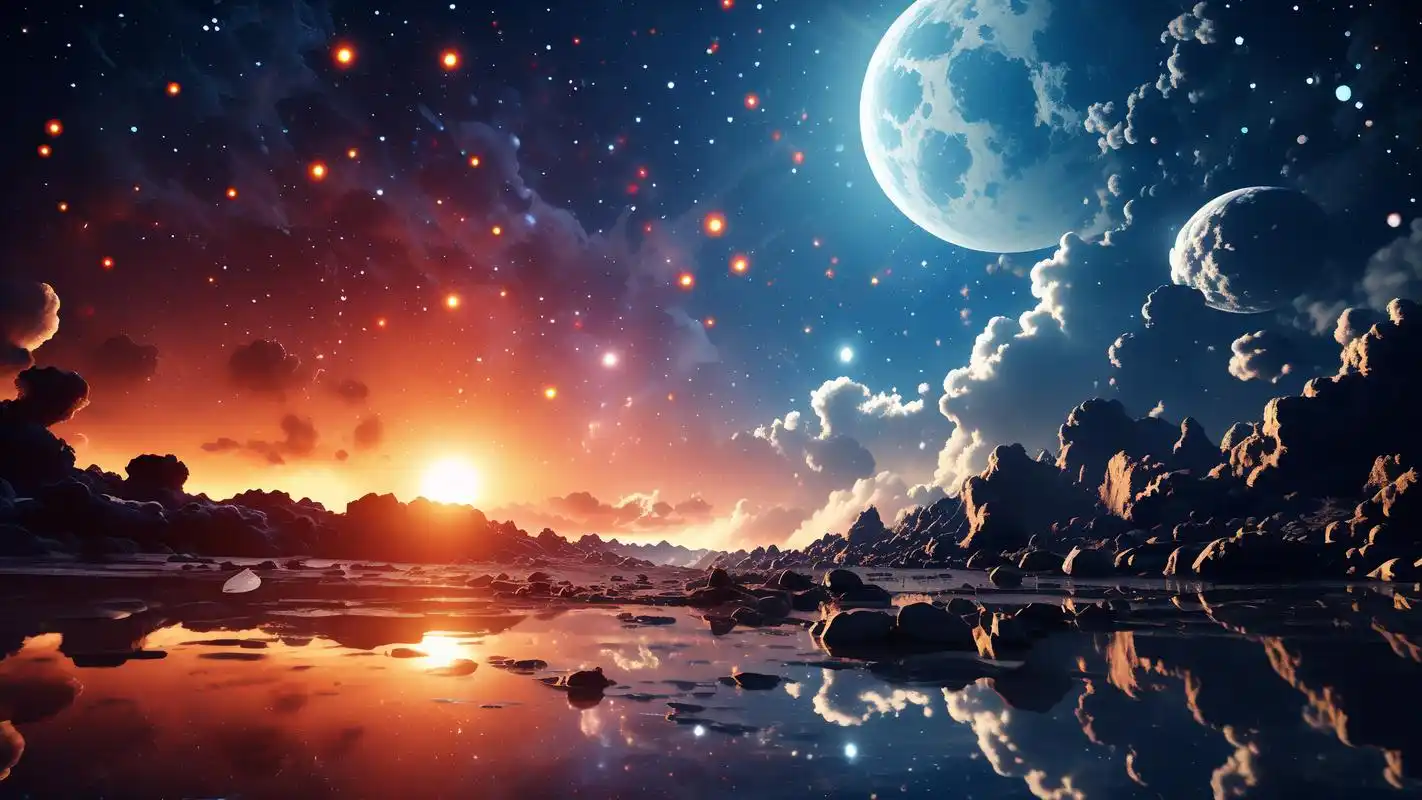 宝子们,今天给你们分享一组绝美星空壁纸!