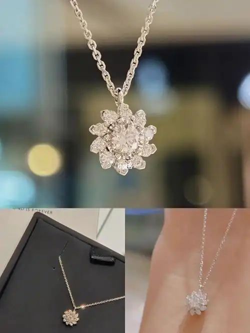 周大福forevermark星空系列钻石项链