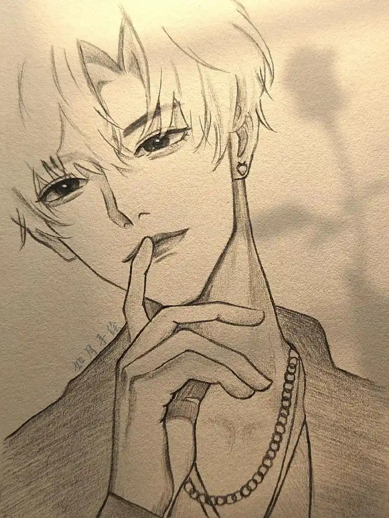 "全世界最好的江忍"#江忍 #手绘动漫人物 #临摹 #手绘过 - 抖音