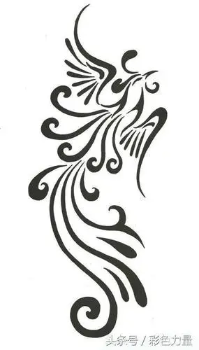 优美的凤凰图腾
