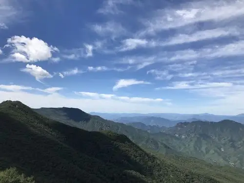 蓝天,白云,高山,草甸