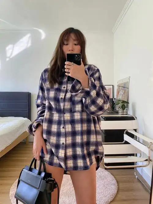 160cm105斤微胖遮肉穿搭