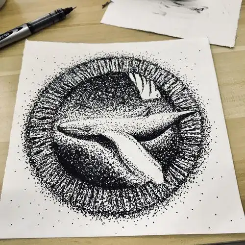 点构成|插画|创作习作|chengeos - 临摹作品 - 站酷 (zcool)