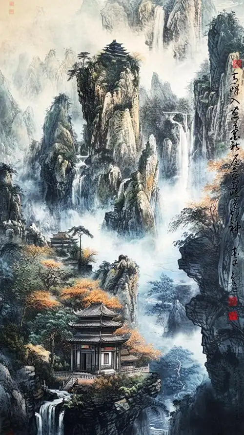 自然意象与人文精神的诗意融合——中国古典山水画