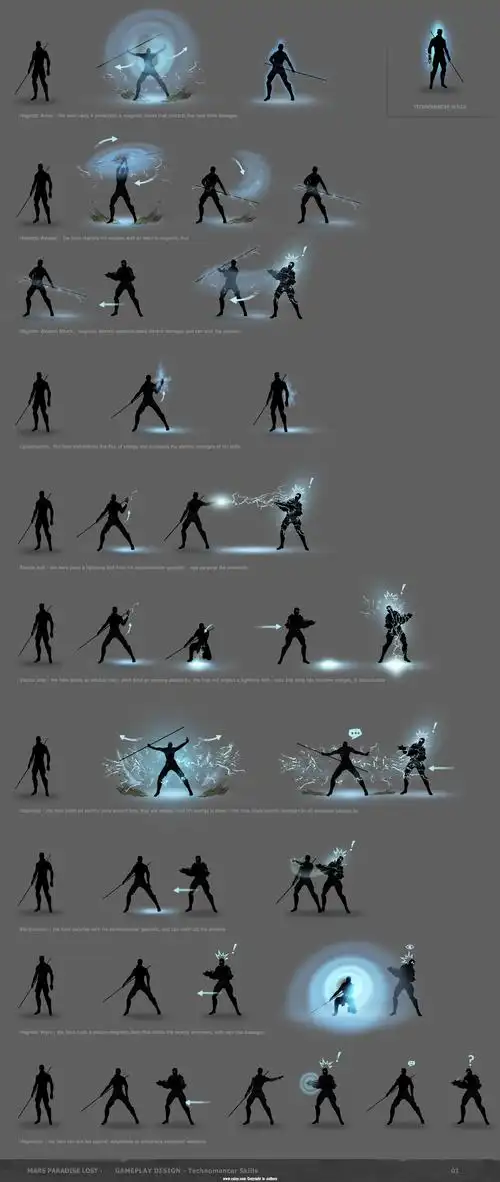 分镜参考蜘蛛攻击特效动作设计