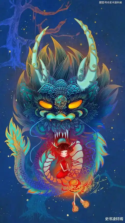 原创上古十大神龙第八帮助孙悟空降妖