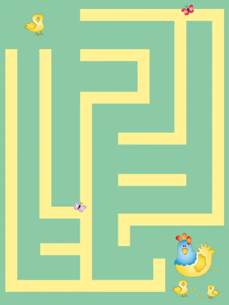 迷宫图,儿童迷宫图