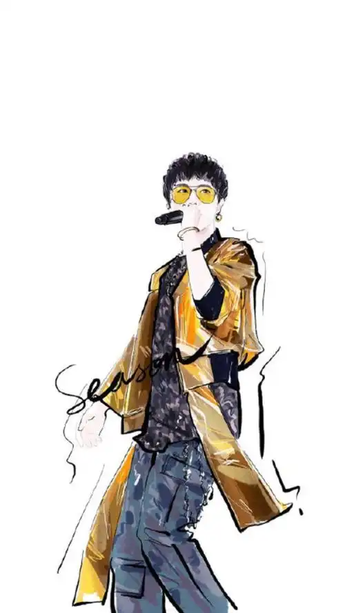 华晨宇壁纸 最酷,分享一组花花华晨宇壁纸_可可情感网