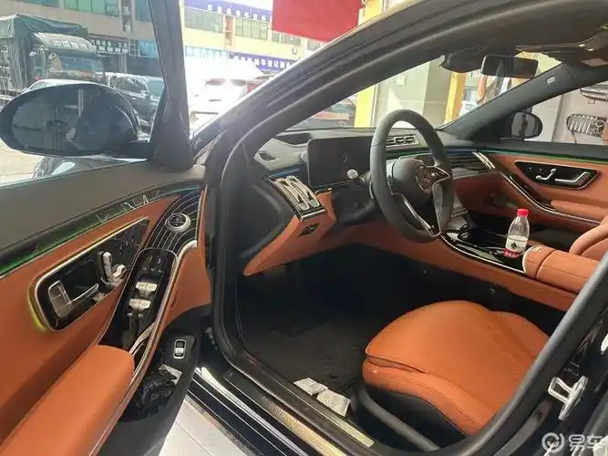 24款奔驰s400l升级钢琴内饰板_奔驰s级社区_易车社区