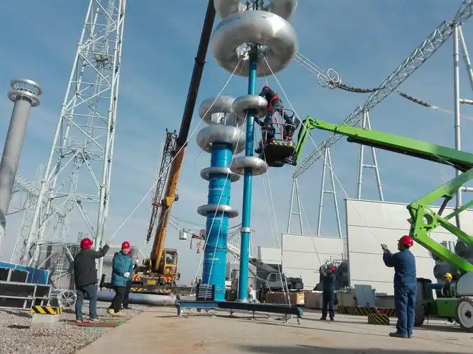 电抗器电容器均压环安装