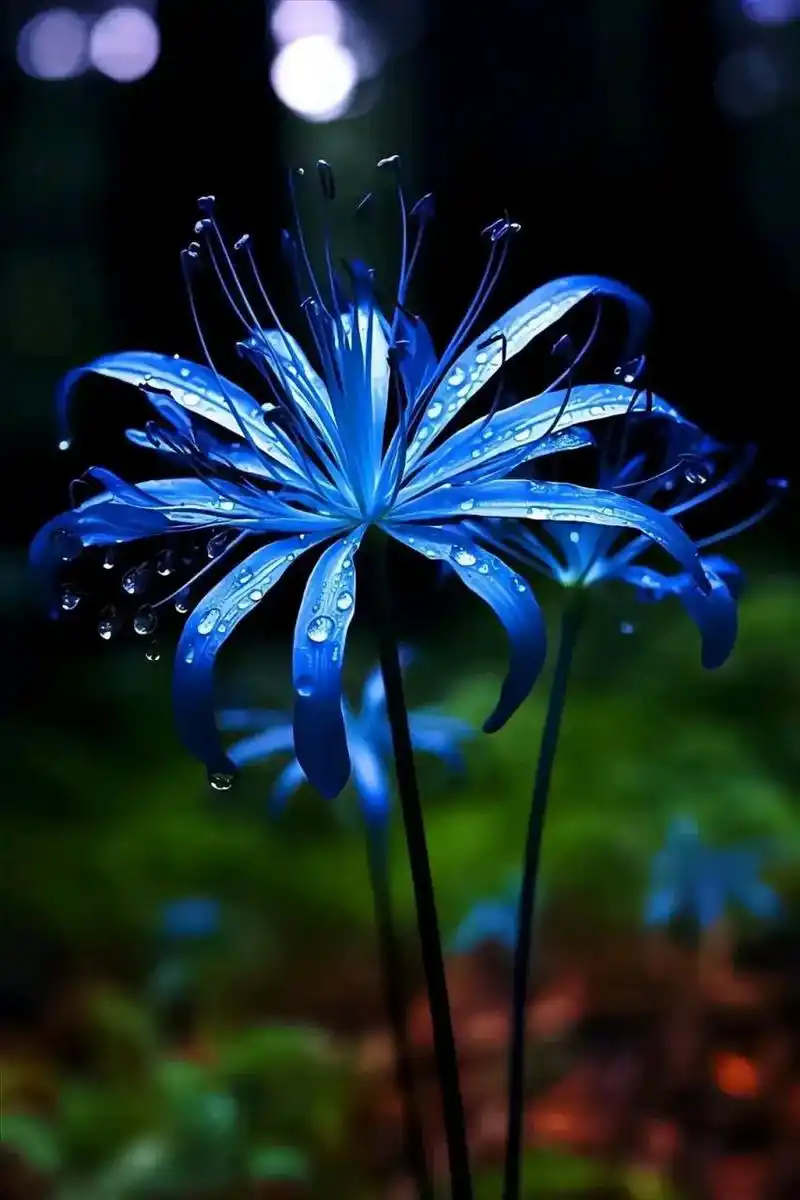 蓝色的彼岸花#摄影# #中国美景大赏