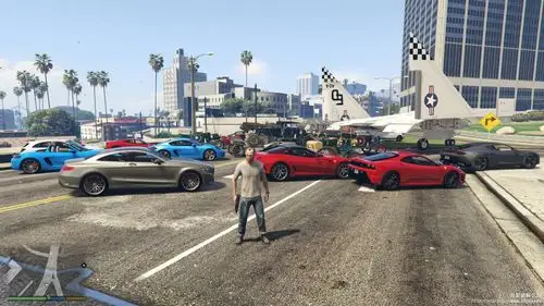 gta5mod整合版游戏 超清画质 800辆真车 179添加人物