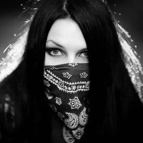 蒙面女生头像唯美真人好看 女生头像图片大全 -【爱个性】