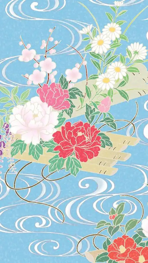 复古 碎花 壁纸