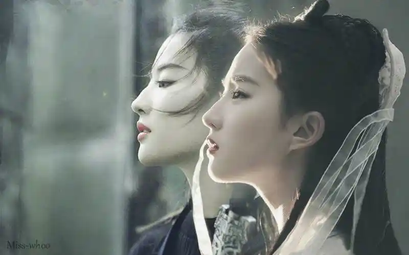 神雕侠侣刘亦菲图片剧照(关于刘亦菲小龙女造型)_04447排行网