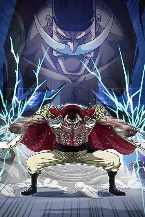 海贼王白胡子帅气壁纸最强男人的愤怒会让整个世界陷入摇晃