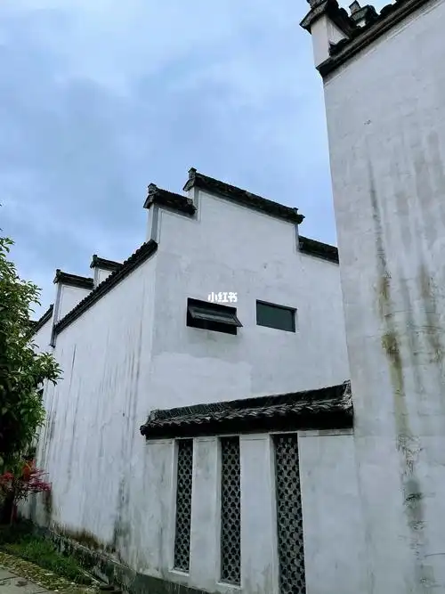 徽派的白墙黛瓦