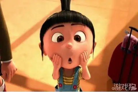 小黄人快跑艾格尼丝小女孩的萌态