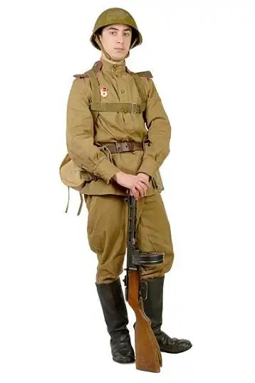 苏联_军人_二战_图片素材