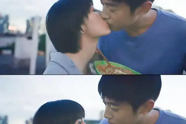 张子枫银幕初吻给了谁,梁靖康(吻戏来自于电影《我的姐姐》)