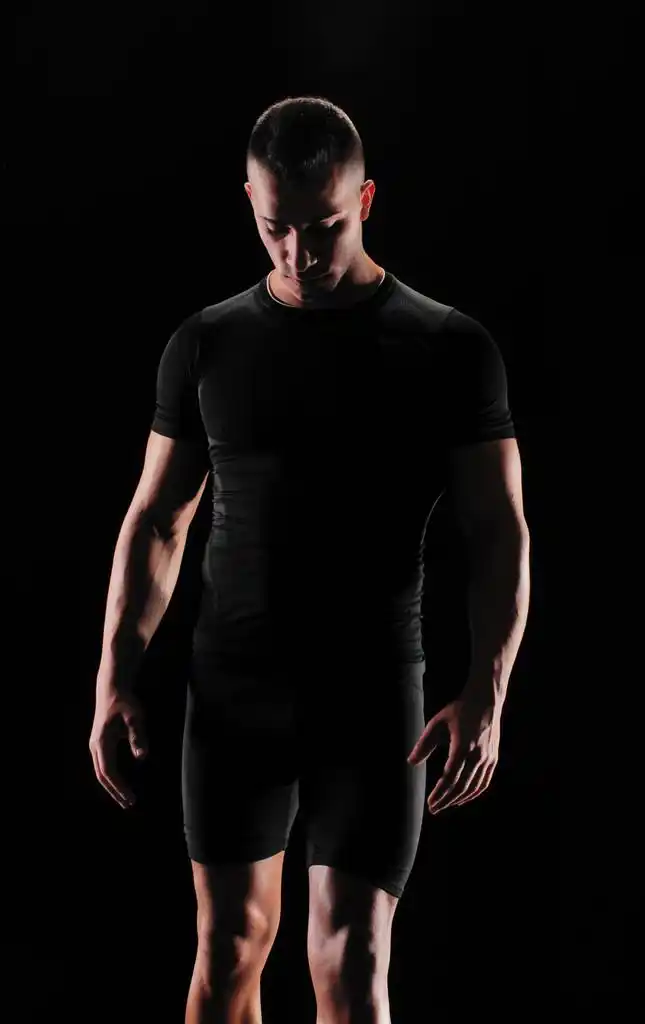 运动,健身,男人,头像,黑色背景