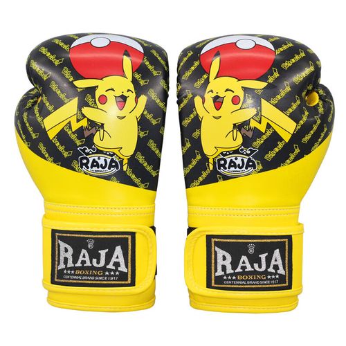 热奥raja儿童拳击手套卡通纯色男女孩搏击散打泰拳格斗训练打沙袋拳套