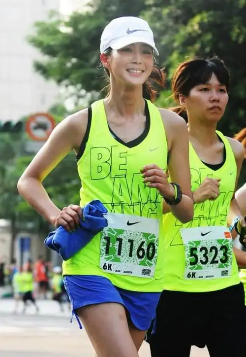 台湾第一气质美女张钧甯用跑步释放自己