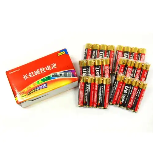 长虹7号碱性七号儿童玩具遥控器电池 鼠标电子锁电池批发24粒包邮