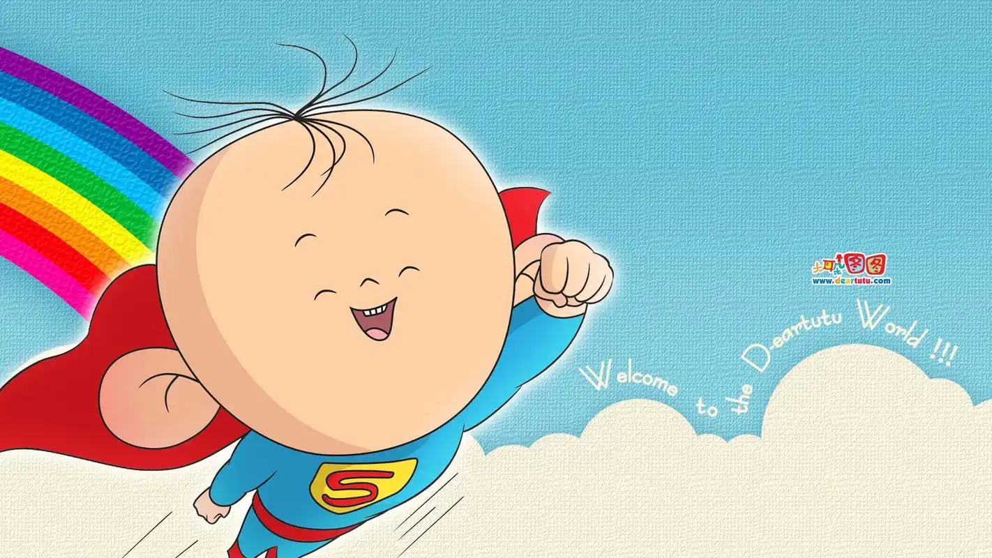 大耳朵图图可爱卡通电脑桌面壁纸