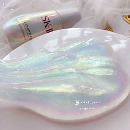 泰透 真 独角兽 升级款霓虹粉制 仙气少女史莱姆成品 样子slime