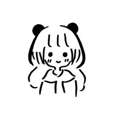 头像超萌卡通简笔画可爱简笔画萌动漫女孩宝贝们7815饮料牌版本简笔画