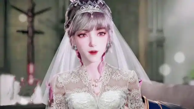 不同色的婚纱服,小舞穿出美花样,墨色很性感粉色超可爱