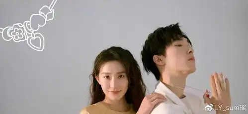 张豆豆与于家翊写真姿势亲密郎才女貌疑似假戏真做