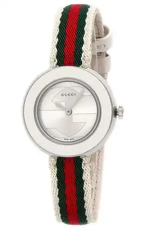 古奇gucci女士腕表ya129514setwhgrg表带表盘颜色可换7折55904日元约