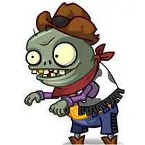 植物大战僵尸海盗小鬼僵尸简笔画