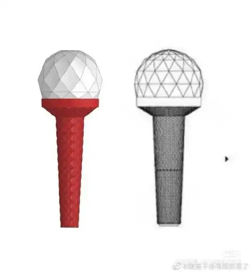 华晨宇应援棒##seventeen 奖杯