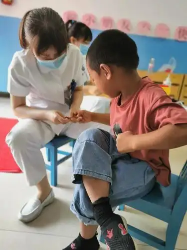 后洋利民幼儿园-----六一体检