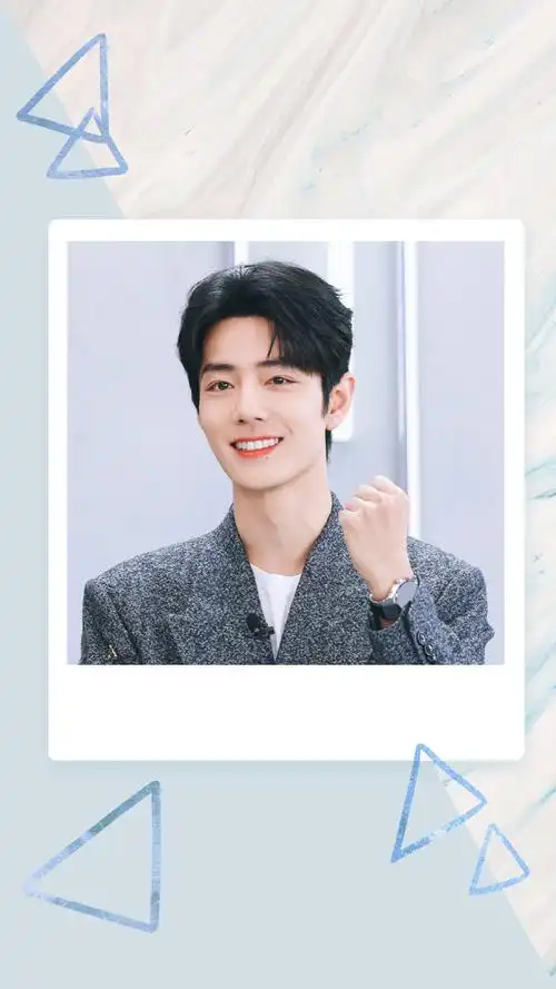 肖战##肖战花灰色西装写真