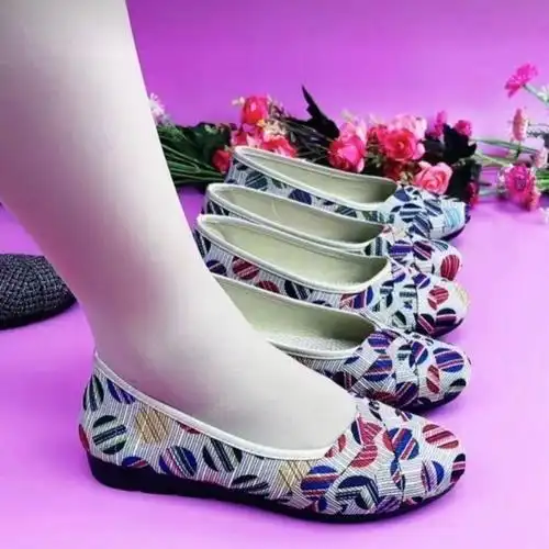 夏秋季新款女士老北京布鞋舒适透气轻便帆布布鞋老北京布鞋