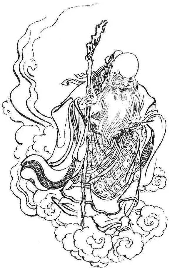 封神榜人物:南极仙翁.