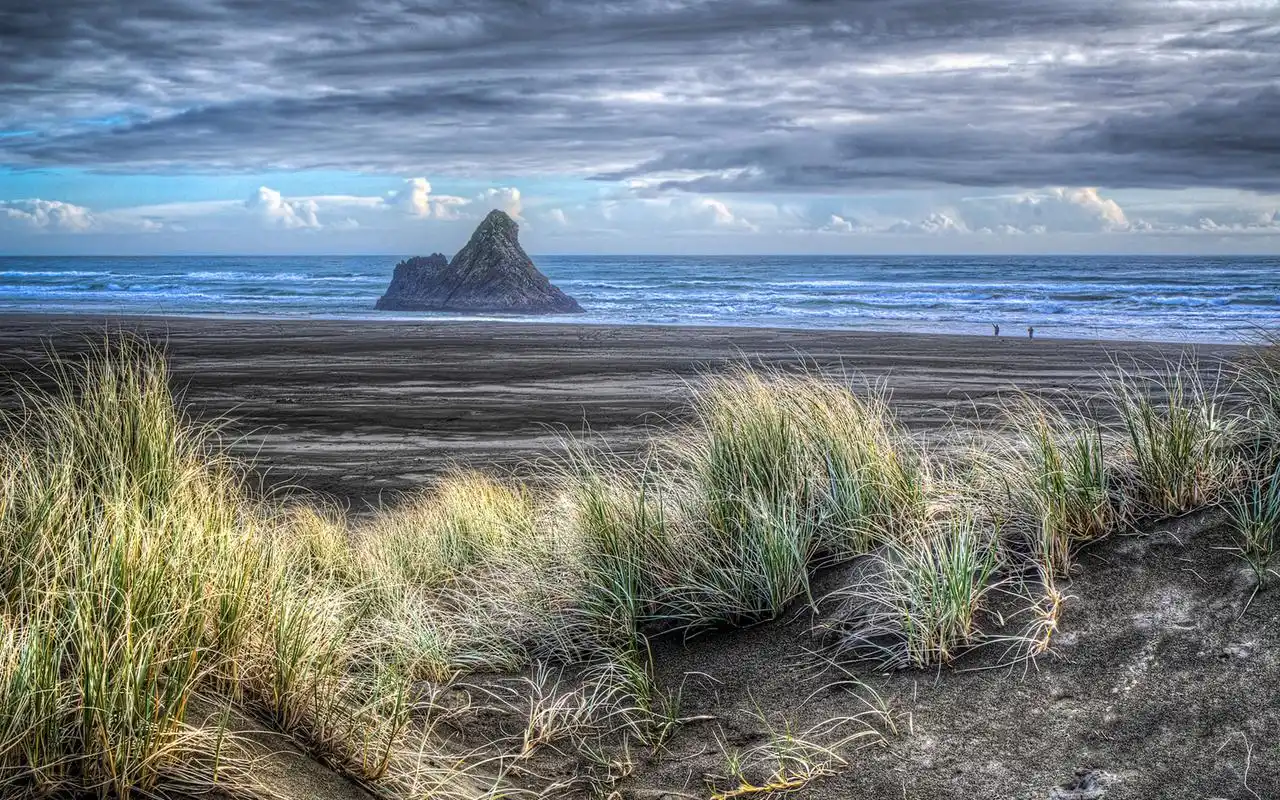 新西兰西海岸海景风景风光桌面壁纸
