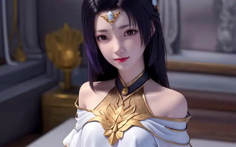 国漫女神4k高清壁纸:娇小可爱,加玛帝国小公主夭月精美壁纸欣赏