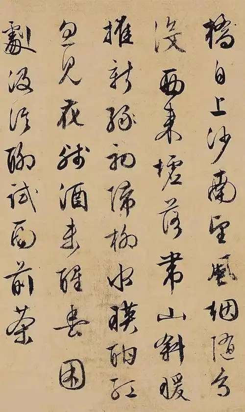 书法作品赏析丨文徵明杂咏诗卷行书赏析