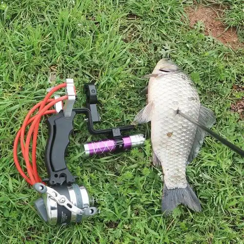 金属弓箭套装弓射渔一体弓打鱼射鱼弓箭户外弹弓 弹工射鱼器鱼箭