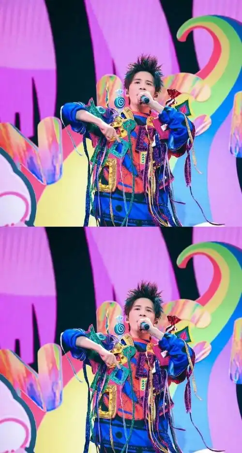 大张伟只为自己开的花