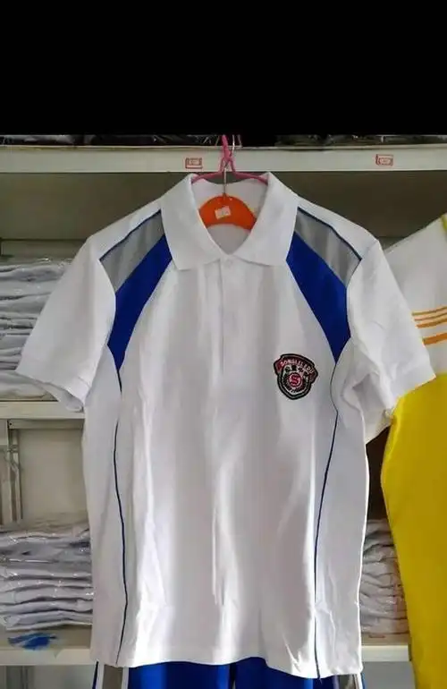 热卖冲冠松雷中学纯棉夏装半袖学生校服2019年学生校服