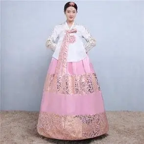 延吉气质朝鲜服族女宫廷高档传统韩服大长今韩国古装摄影写真礼服