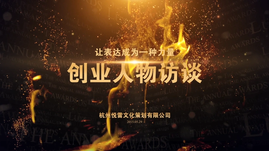 电视台节目《创业人物访谈-回顾片》